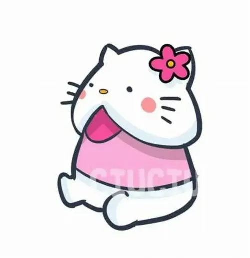 Meme Kitty buồn cười phù hợp bình luận trêu vui bạn bè