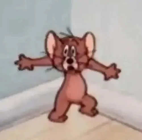 Hình meme hài biểu cảm ngạc nhiên bật lên giữa cảnh xoay đầu nhẹ