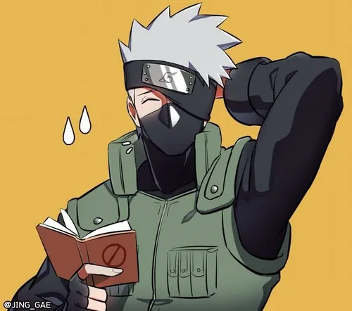 Thầy Kakashi đang đọc Thiên Đường Tung Tăng