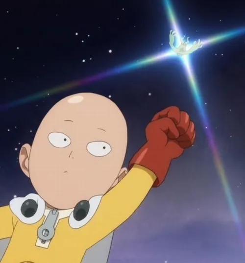 Khoảnh khắc ảnh hài anime với biểu cảm bất lực hài hước