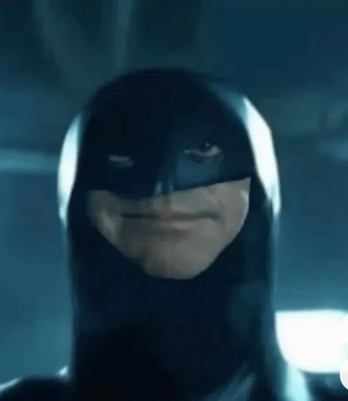 Hình meme hài Người dơi bật kỷ luật bản thân cực cao