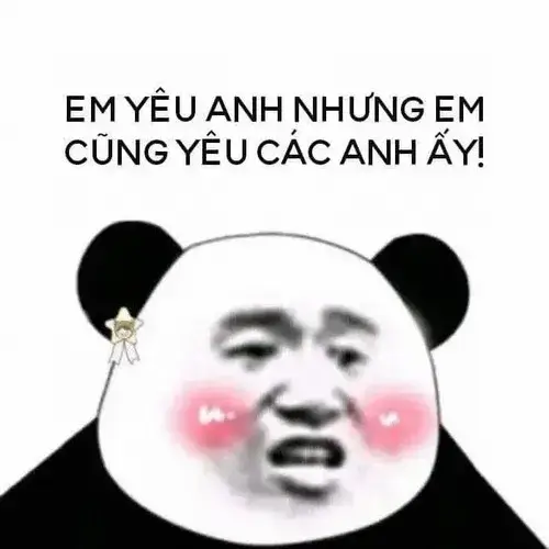 Meme hài meme gấu trúc Weibo troll face cơ mặt linh hoạt hài hước