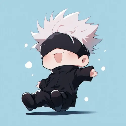 Hình meme hài Satoru Gojo tung Đỏ quét sạch luồng tạp chú quanh chiến tuyến