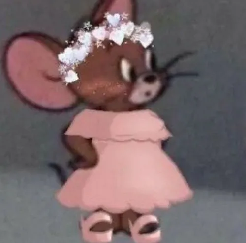 Khi muốn gợi ý tiến xa thì meme Jerry mặc váy cưới bật cảm xúc rất hợp cảnh