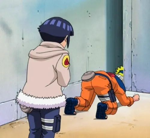 Ảnh vui Naruto Uzumaki cười lớn khiến Hinata đỏ mặt lúng túng