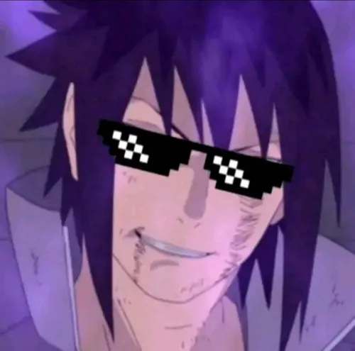 Meme Sasuke kích hoạt Mangekyo Sharingan làm không khí xung quanh tối hẳn xuống