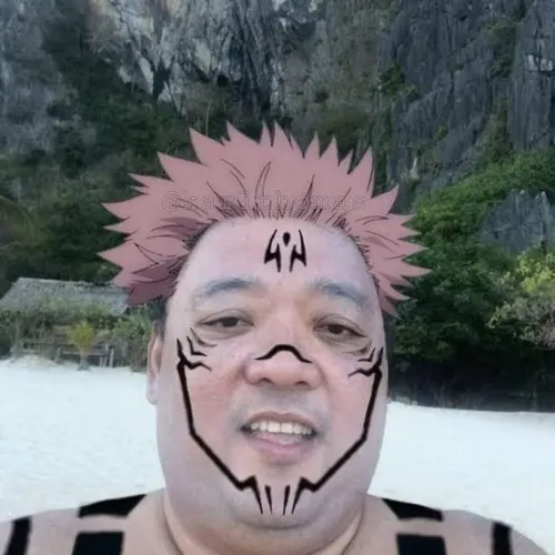 Meme chế ma vương chú thuật xoay vùng sát giới khóa Satoru Gojo