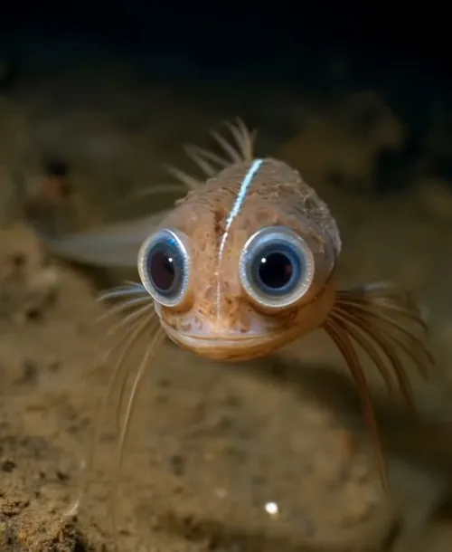 Khoảnh khắc cá hường quay đầu như muốn thoát khỏi cuộc trò chuyện.