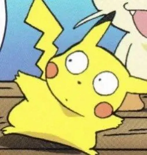 Meme chế Pikachu phác nét động năng qua túi điện má đỏ