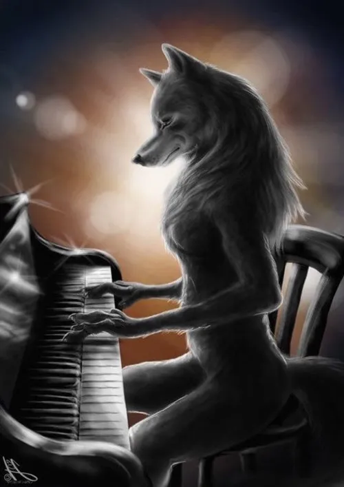 Meme vui sói đầu đàn miêu tả ý chí sắt qua nanh dài