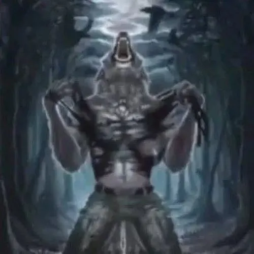 Khi meme sói cô độc xé áo bật vibe quyền uy lạnh lẽo giữa đêm