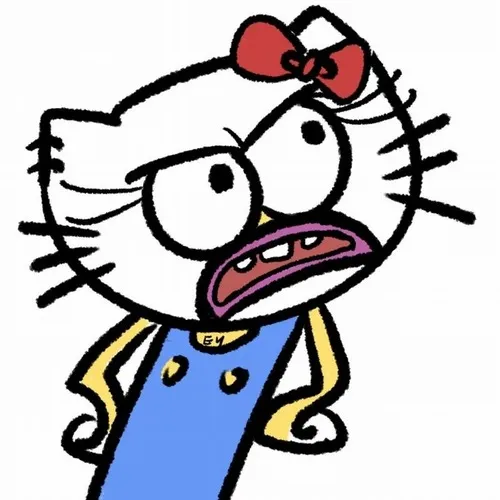 Ảnh avatar ngầu mèo hồng pastel giữ cảm giác không phán xét đầy trung tính