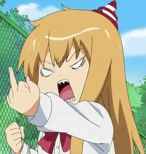 Meme anime meme mang sắc thái gương mặt được chuyển động phóng đại