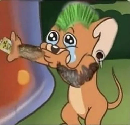 Khi tâm trạng chùng xuống thì meme Jerry khóc nói hộ nỗi lòng