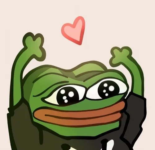 Ảnh vui ếch pepe cầm ví trống trơn mang vibe hết tiền.