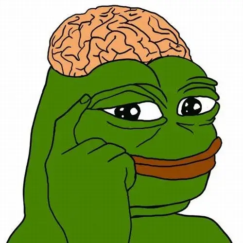 Hình troll ếch pepe thở dài nhìn trũng cực mệt.