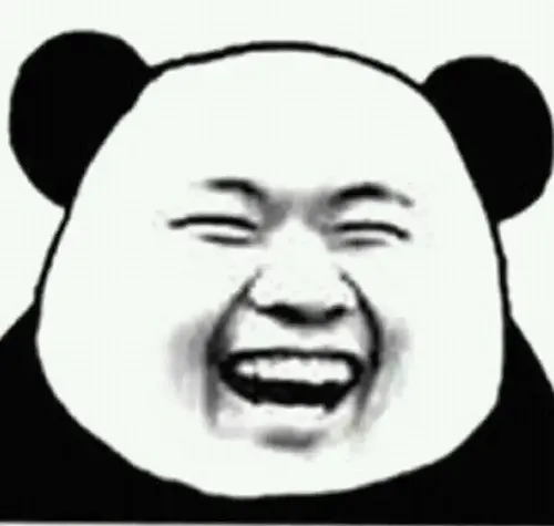 Hình meme hài meme gấu trúc cười nhếch mép đáng yêu