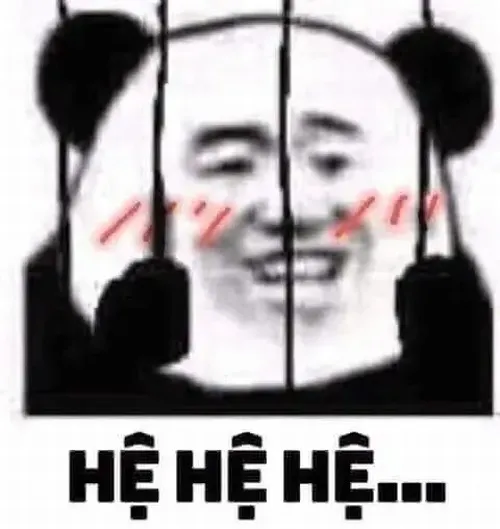 Ảnh troll gấu trúc bật cười dáng ngồi thư giãn cực vui tính