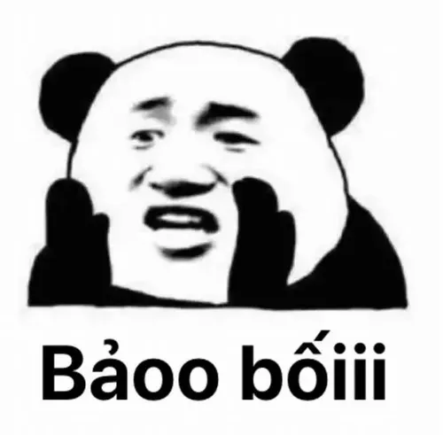 Ảnh meme vui gấu trúc thất vọng nhìn xa xăm thở dài.