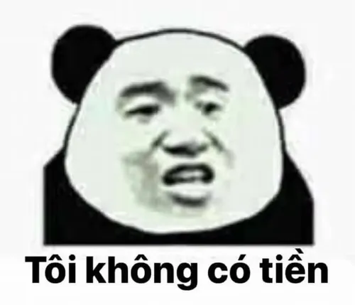 Ảnh troll gấu trúc im lặng như tắt tiếng vì quá mệt.