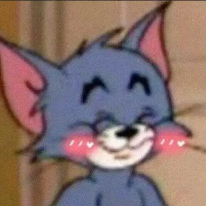 Dùng meme mèo Tom cười để tăng độ kịch tính cho tình huống trêu đùa