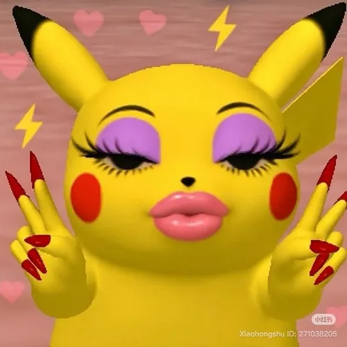 Meme chế Pikachu miêu tả tiếng pika thành nét cảm xúc