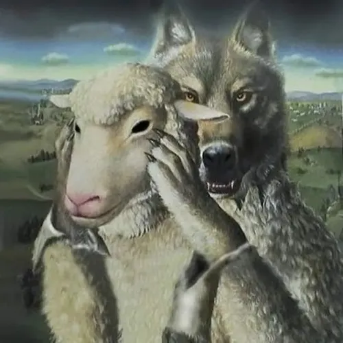 Meme vui sói đầu đàn phơi quyền lực trầm sâu qua dáng đứng