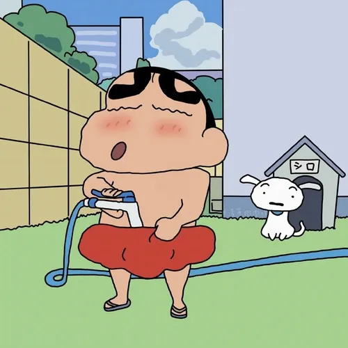 Meme biểu cảm Shin miệng mím hợp cảnh phản ứng né tránh câu hỏi khó