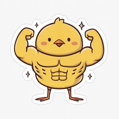 Khoảnh khắc gà mái tơ hòa tình huống bất ngờ cạnh chim sẻ